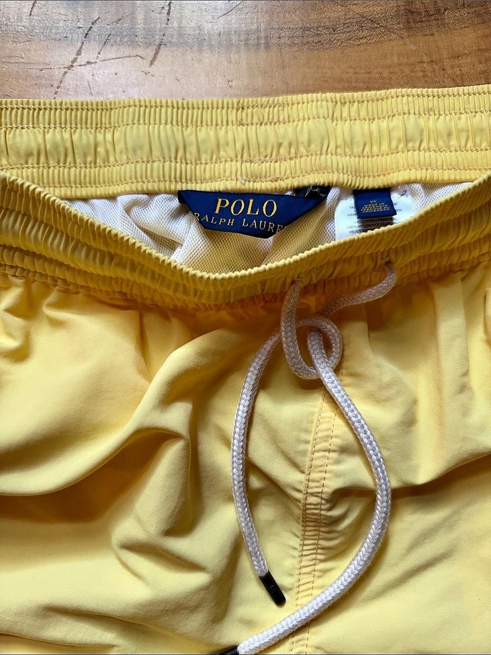 Polo Ralph Lauren Traveler Swim Trunks Men's Yellow